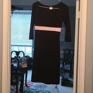 Black A-Line dress